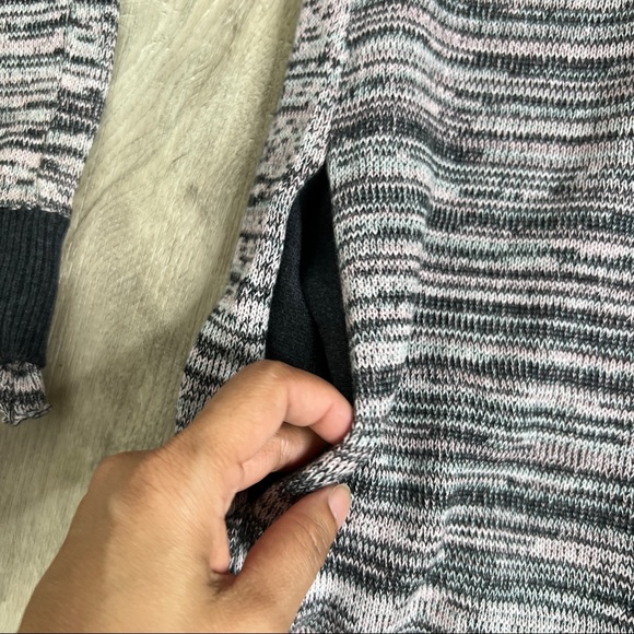 ivivvia by Lululemon Marled Knit Hooded Sweater - Picture 10 of 15